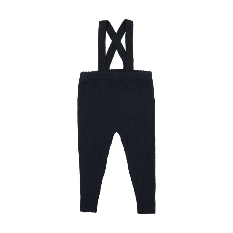 Coco Blanc Ribbed Knit Overalls
