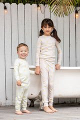 Pouf Lemon Print Pajama - Mint