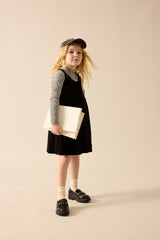Analogie Velour Girls Jumper - Black