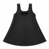 Teela Leather Jumper - Black