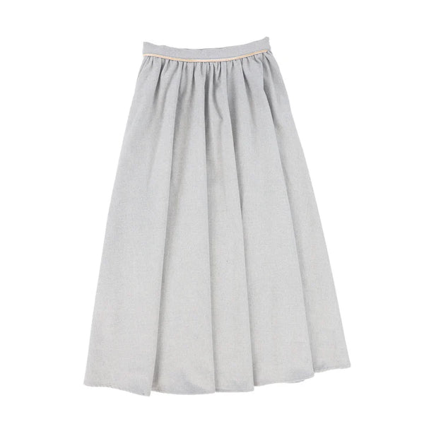 Bamboo Wool Piped Skirt