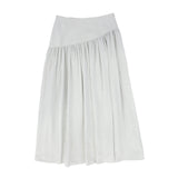 Bamboo Flair Knit Sweater and Wrap Buckle Skirt