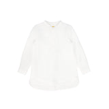 Le Bourdon Textured Button Blouse