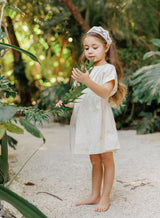 Looms Floral Embroidered Dress