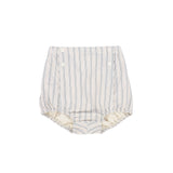 Le Bourdon Double Stripe Button Bloomers Beige
