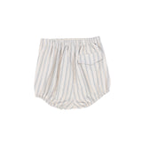 Le Bourdon Double Stripe Button Bloomers Beige
