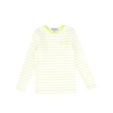 Bace Striped Ribbed LS T-shirt