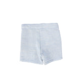 Le Bourdon Textured Button Shorts
