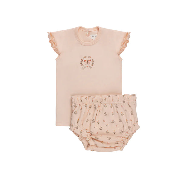 Elys & Co Garden Floral Lounge Set - Pink