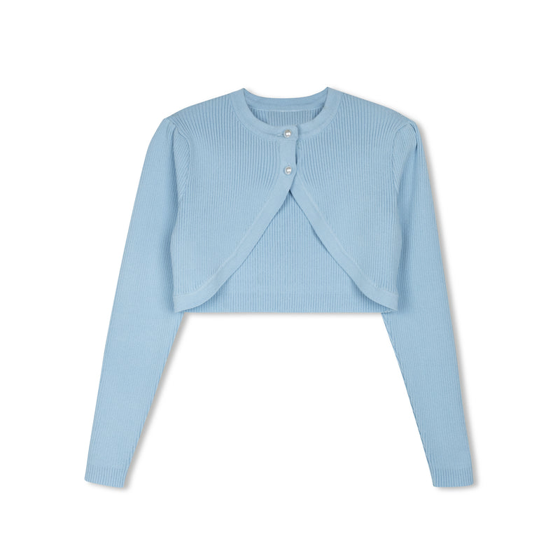 Velvette Label Bolero Cardigan – HIS/HERS