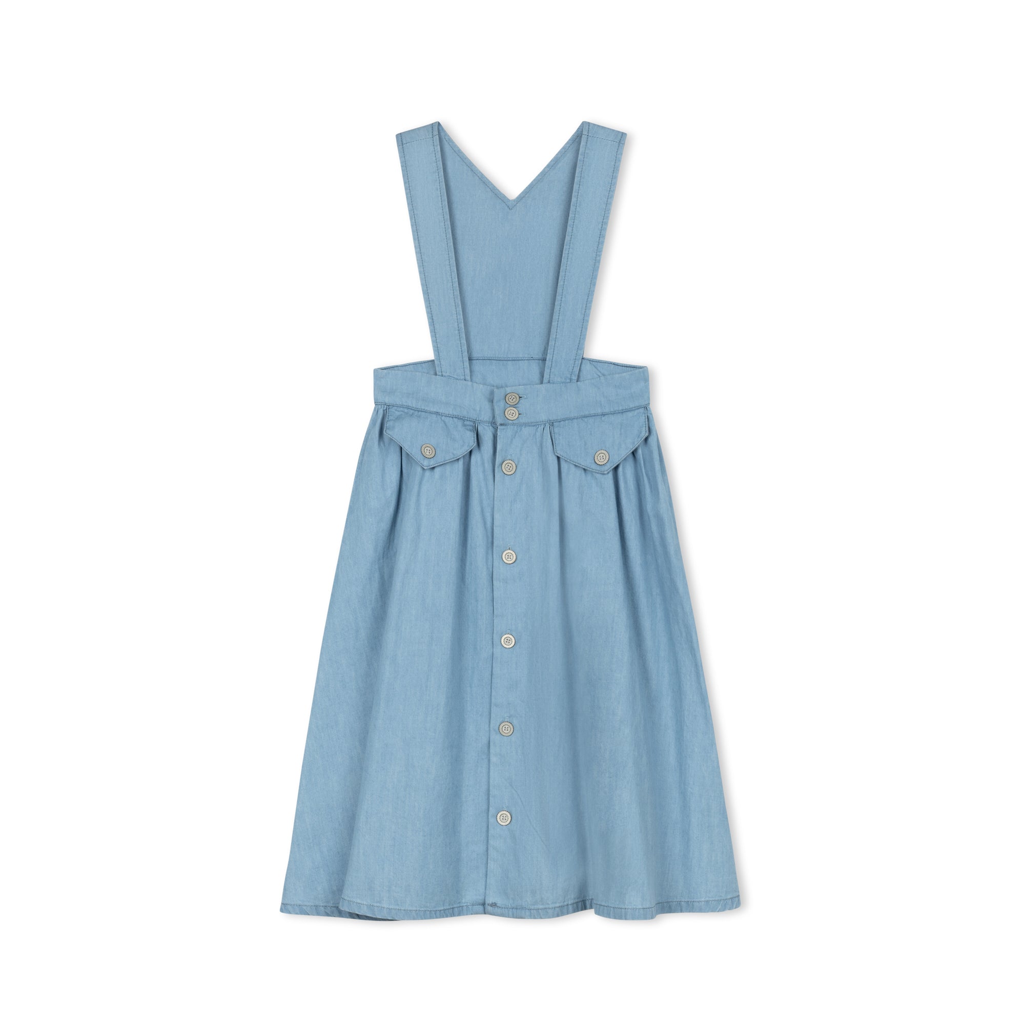 Velvette Label Denim Strap Jumper – HIS/HERS