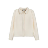 Elle Rae Ivory Sweater Blouse