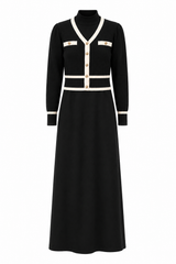 Pashmini Emerson Jacquard Cardigan Overlay Maxi