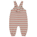 Mini P Printed Cord Romper