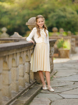 Velvette Label Bow Tie Cardigan