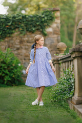 Velvette Label Color Block Stripe Dress