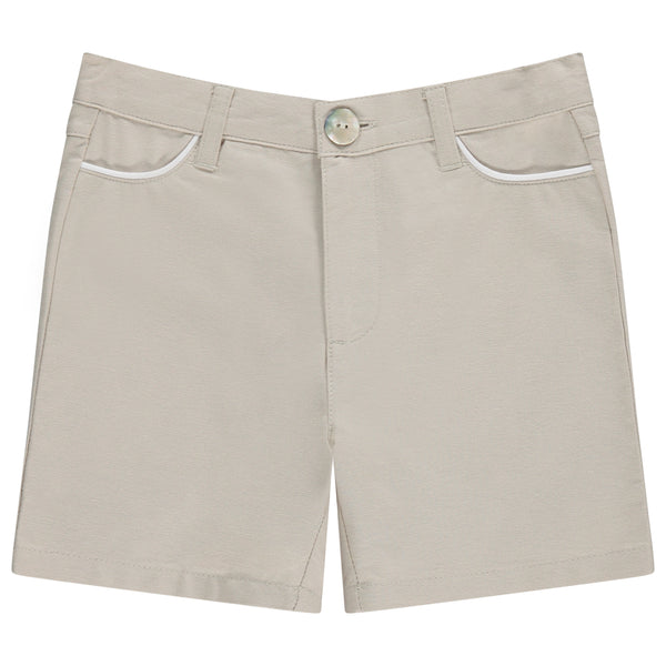 Jaybee Tucked Collection Boys Shorts Sand