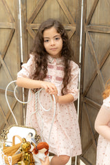 Nou Nelle Smocked Pink Dress