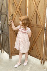 Nou Nelle Smocked Pink Dress