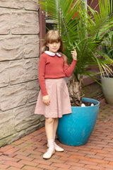 Nou Nelle Houdstooth Skirt Set