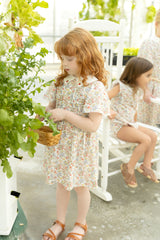 Nou Nelle Strawberry Embroidered Dress