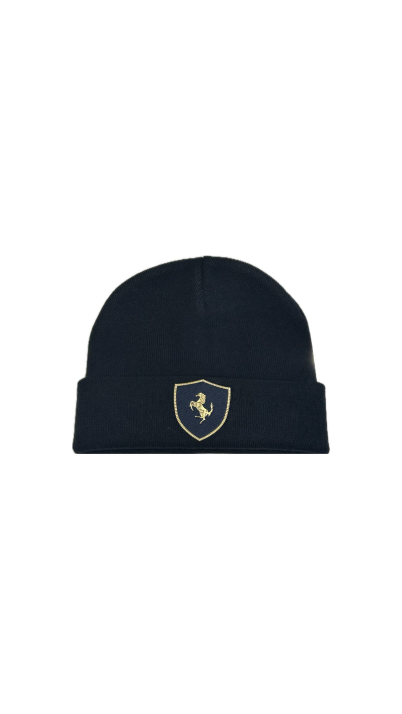 Dacee Winter Hat - Navy Emblem