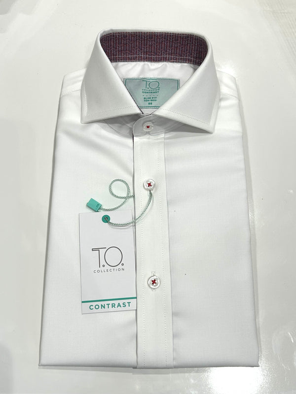 T.O. Contrast Shirt Long Sleeve 092-ES