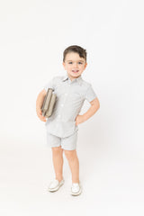 Nou Nelle Striped Boy Shirt
