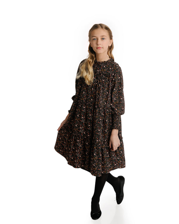 Velvette Label Multicolor Floral Dress