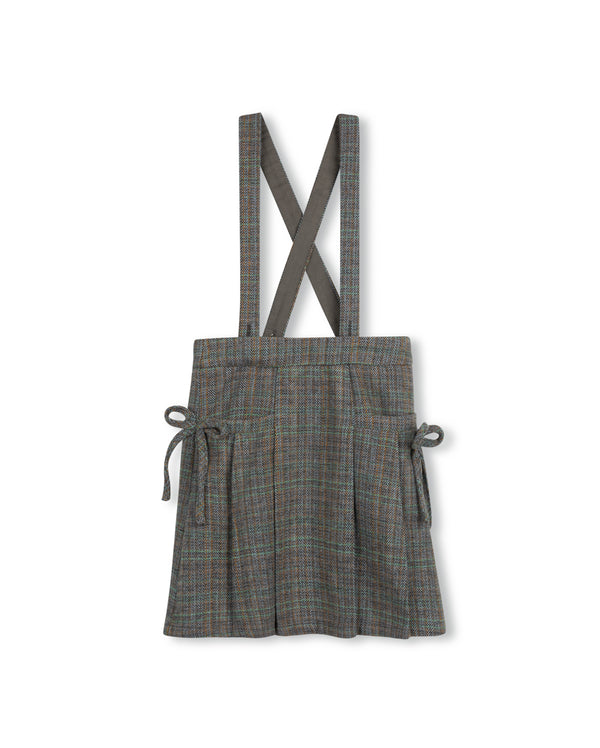 One Child Rep Bow Pocket Pleated Skirt