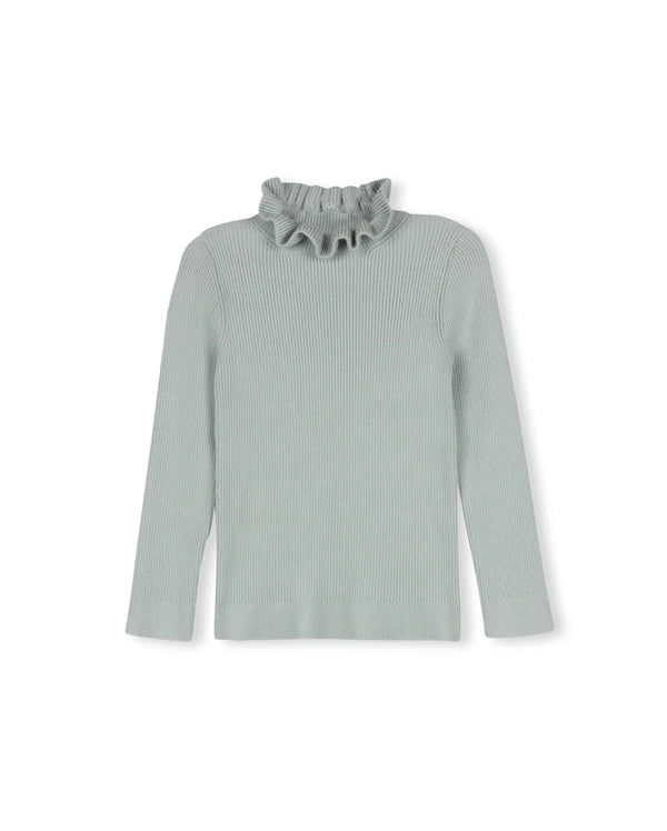 One Child Rep Knit Collared Sweater