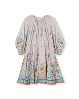 Papillon Panelled Detailed Swing Dress