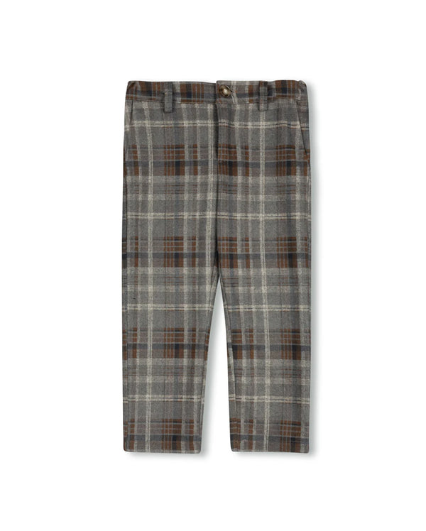 One Child Katie Wool Plaid Pants