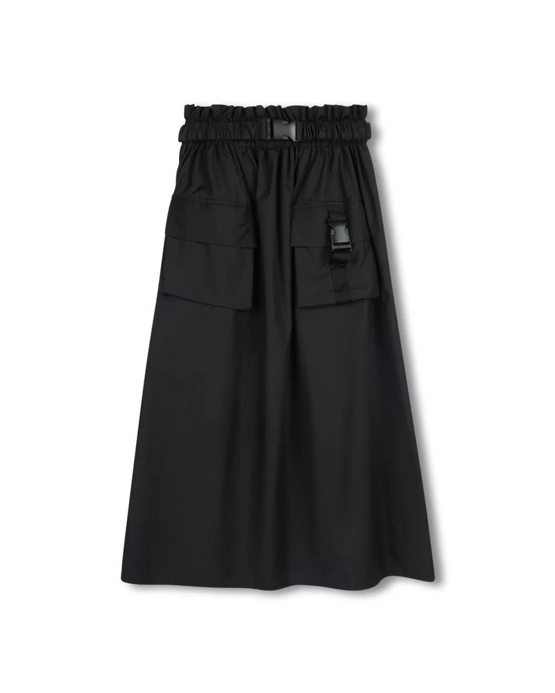 Vibe Buckle Waist Pocket Skirt