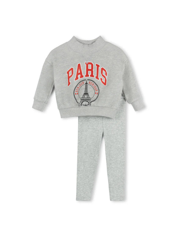 Phil and Phoebe Kurt Varsity Sweatshirt Set - Red