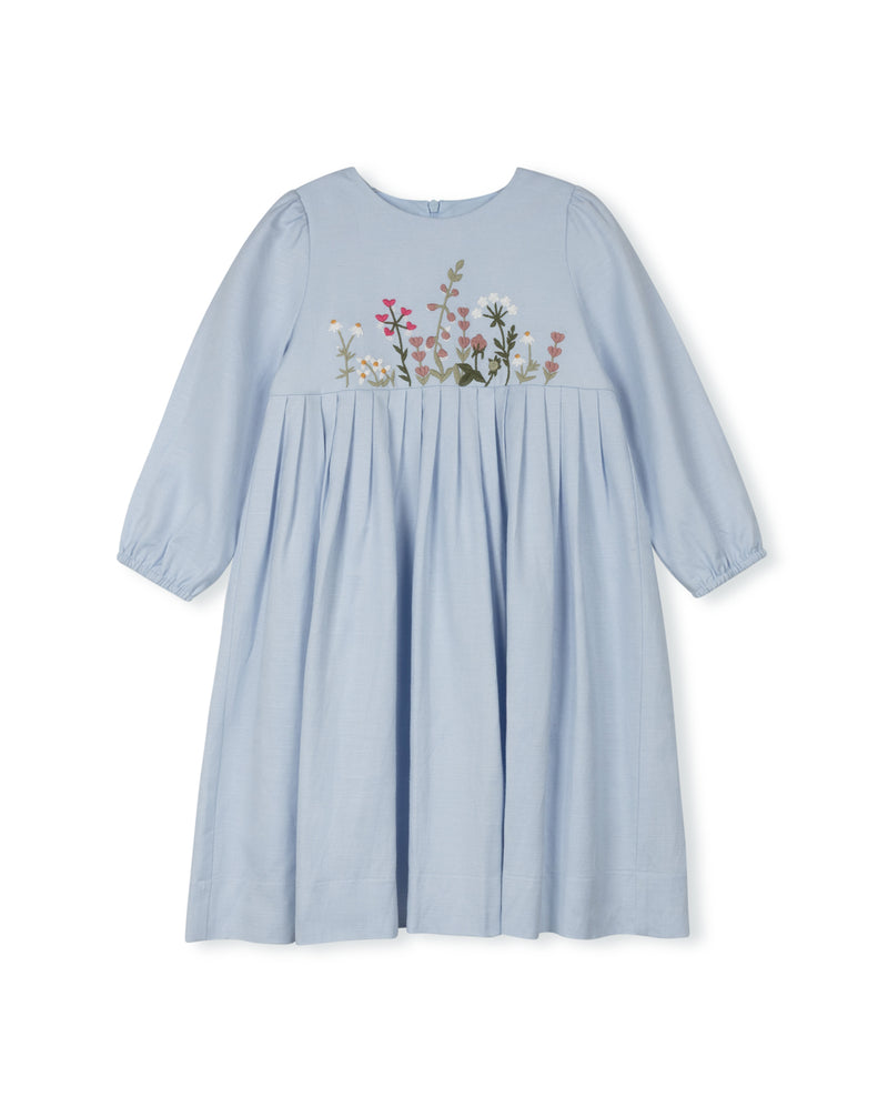 One Child Stacy High Waisted Floral Embroidery Dress – HIS/HERS