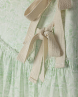 Tustello Carvin Blouse & Printed Side Wrap Midi Skirt