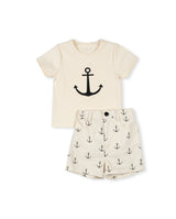 Phil and Phoebe Scout Shorts And Tee Set