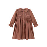 Lilou Peer Smocked Top Button Down Dress