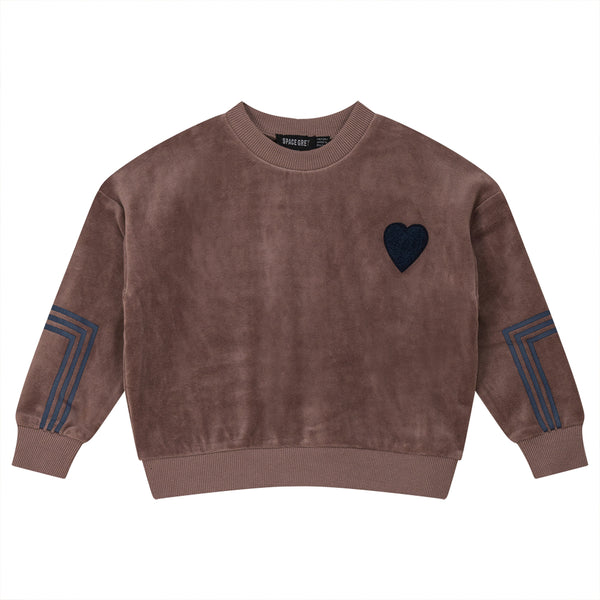 Space Grey Sweater with Heart