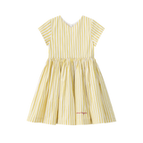 Coco Blanc Wide Sleeve Dress Short Sleeve
