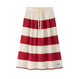 Coco Blanc Striped Skirt