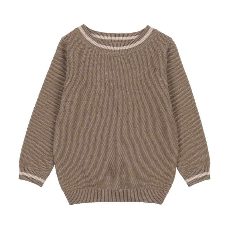 Analogie Ivy/Oat Crewneck Sweater Long Sleeve