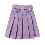Limonana Purple Wash Skirt