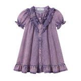 Limonana Purple Wash Dress
