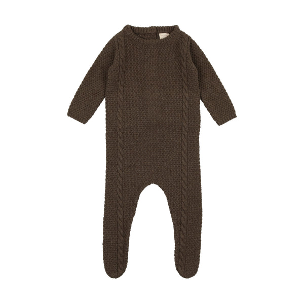 Analogie Cable Knit Footie