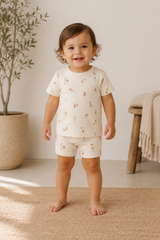 Bonjoy Campy Shorts Set - Fruit/Blue