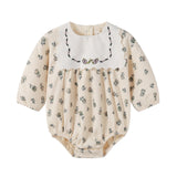 Nou Nelle Courduroy Floral Romper