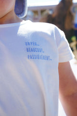 Coco Blanc Short Sleeve White Tee SS26
