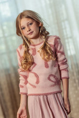 Pompomme Mohair Bow Top and Skirt